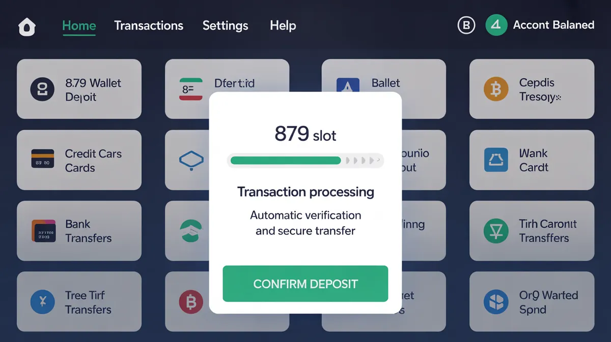 ระบบฝากเงินสล็อต879วอเลท eco879 bio ฝากถอนออโต้